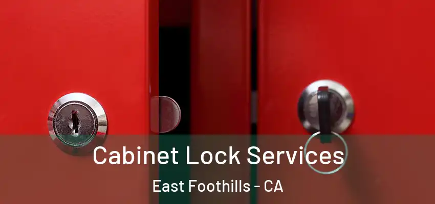  Cabinet Lock Services East Foothills - CA