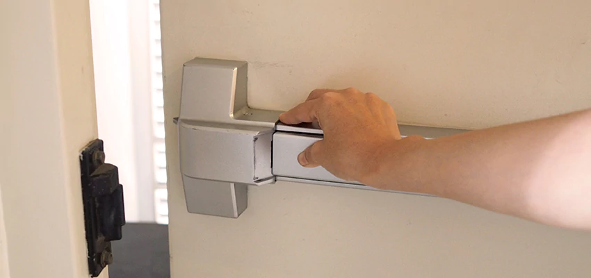 Roller Gate Panic Bar Installation in East Foothills, California